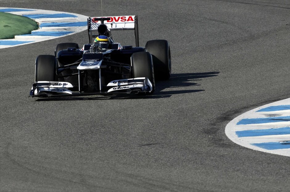 Formula 1: H τρίτη ημέρα δοκιμών στη Χερέθ #22. Μπρούνο Σένα (Williams-Renault).