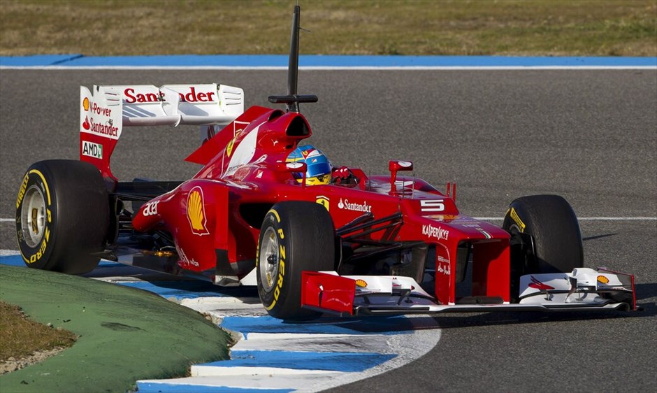 Formula 1: H τρίτη ημέρα δοκιμών στη Χερέθ #23. Φερνάντο Αλόνσο (Ferrari).