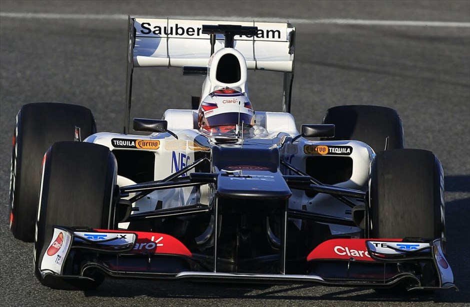 Formula 1: H πρώτη ημέρα δοκιμών στη Χερέθ #7. Καμούι Κομπαγιάσι (Sauber-Ferrari).