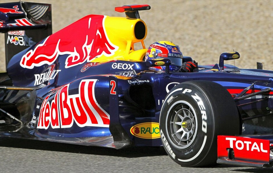 Formula 1: H πρώτη ημέρα δοκιμών στη Χερέθ #9. Μαρκ Γουέμπερ (Red Bull-Renault).
