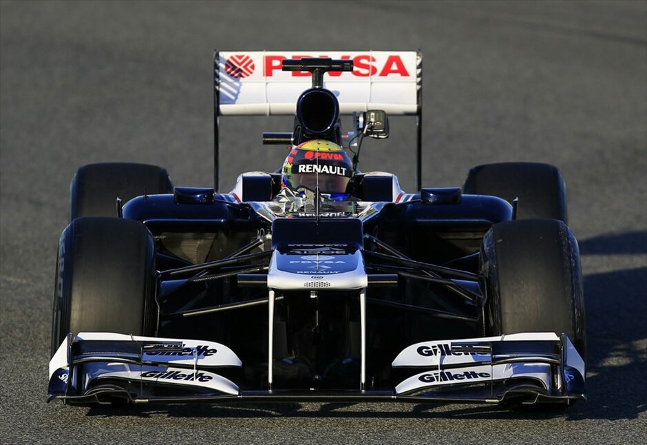 Formula 1: H πρώτη ημέρα δοκιμών στη Χερέθ #13. Παστόρ Μαλντονάτο (Williams-Renault).