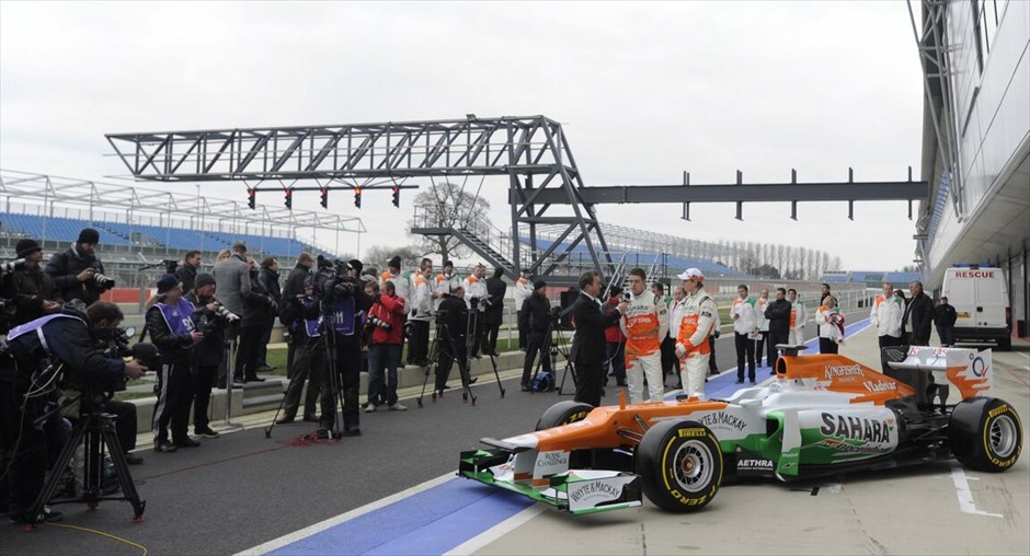 Formula 1: Η νέα VJM05 της Force India #4. 