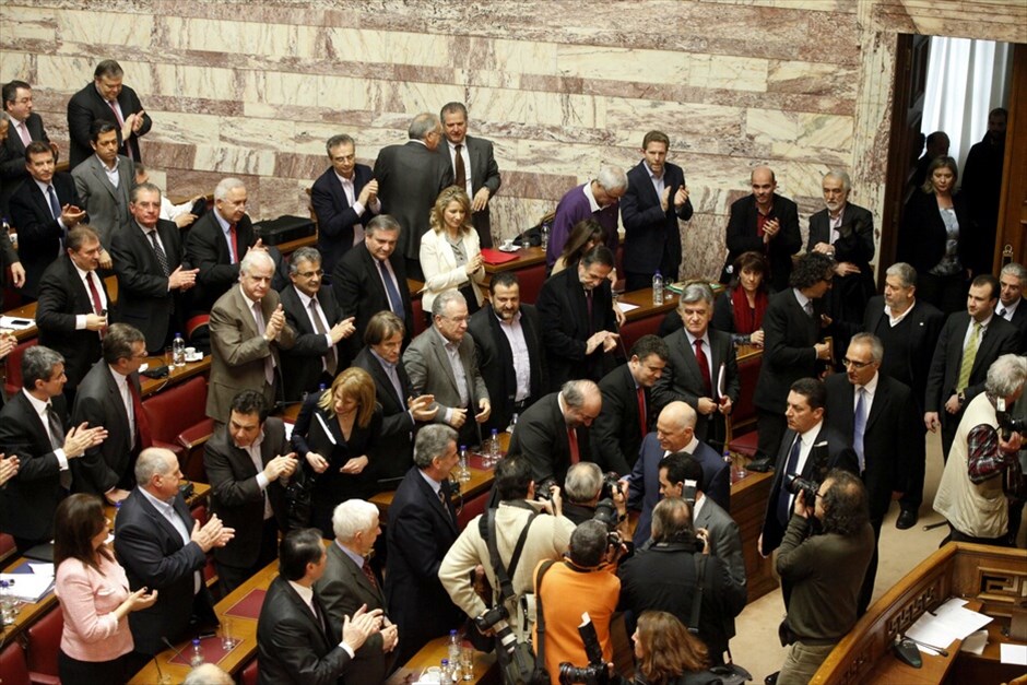 Συνεδρίαση της κοινοβουλευτικής ομάδας του ΠΑΣΟΚ #1. 