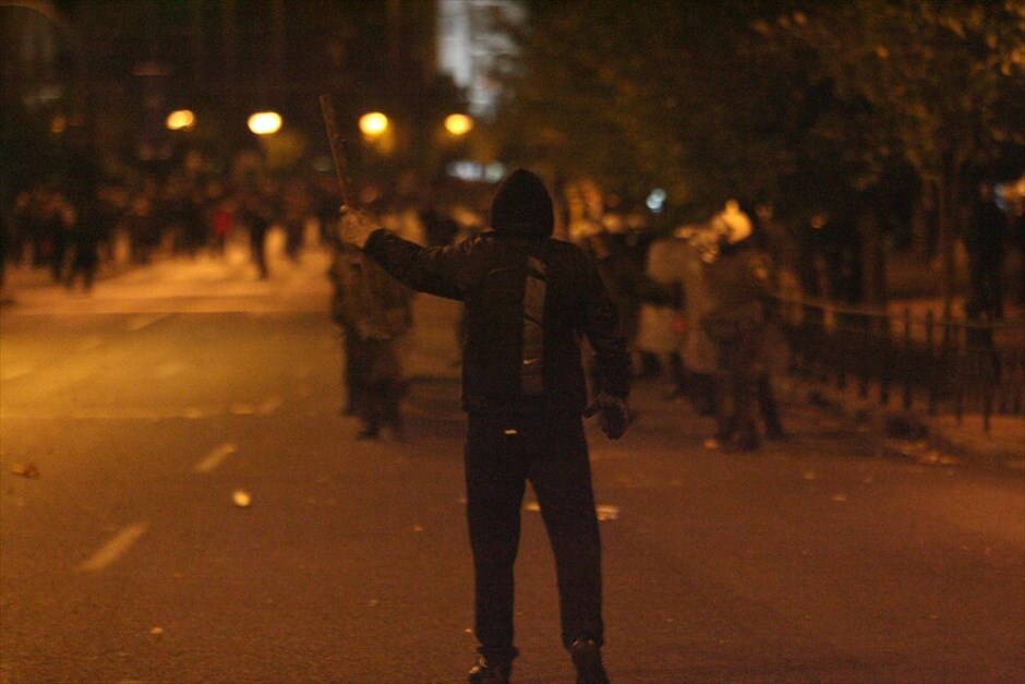 38η επέτειος του Πολυτεχνείου - πορεία - επεισόδια (ανανέωση) #3. 