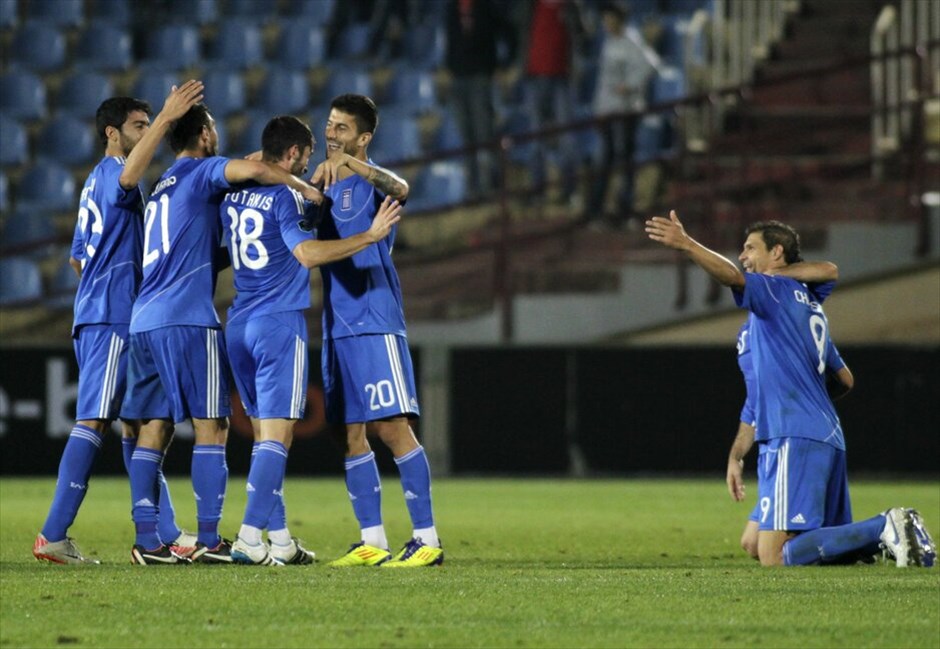 Προκριματικά Euro 2012: Στιγμές από τον αγώνα Γεωργίας - Ελλάδας #1. Με την φωτιά έπαιξε η Εθνική στην Τιφλίδα, αλλά δεν «κάηκε», καθώς πήρε τη νίκη με 2-1 επί της Γεωργίας και μαζί το εισιτήριο για τα τελικά του Euro 2012.
