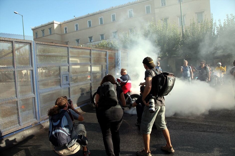 Συγκέντρωση διαμαρτυρίας ιδιοκτητών ταξί στο Σύνταγμα #7. 