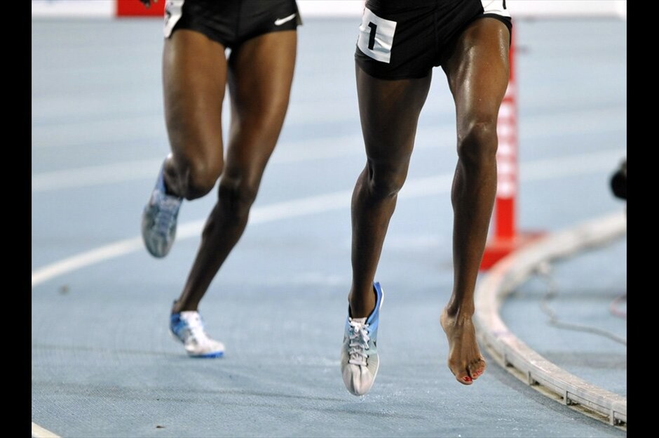 13ο Παγκόσμιο Πρωτάθλημα Στίβου #13. Οι Mercy Wanjiku Njoroge (Δ) και Milcah Chemos Cheywa, από την Κένυα, στον τελικό των  3.000 μ. στιπλ.|
