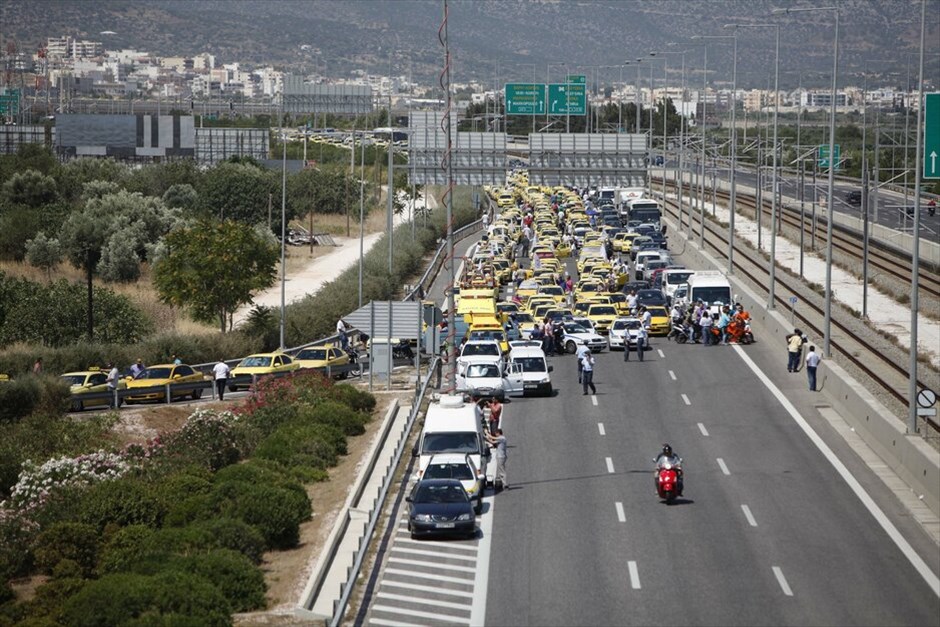 48ωρη απεργία οδηγών και ιδιοκτητών ταξί #5. 