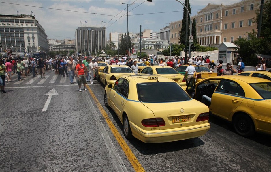 48ωρη απεργία οδηγών και ιδιοκτητών ταξί #30. 