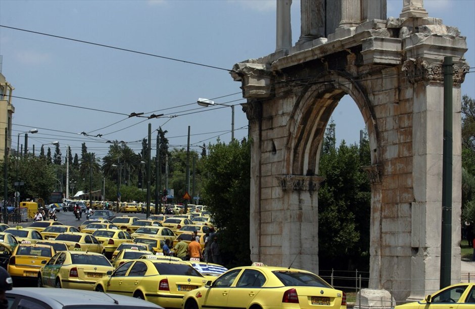 48ωρη απεργία οδηγών και ιδιοκτητών ταξί #35. 