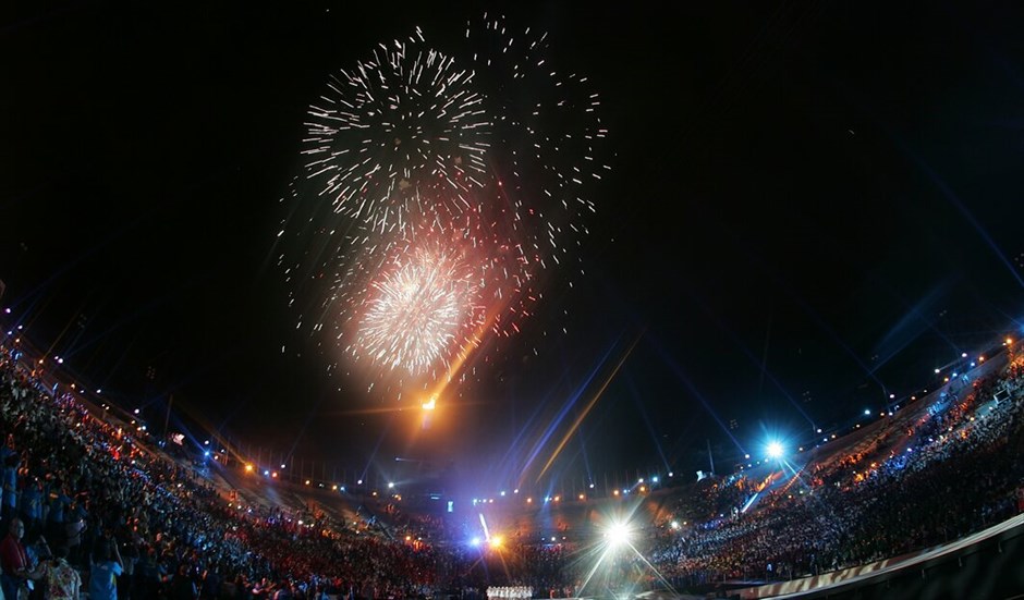 Στιγμές από την τελετή έναρξης των Special Olympics 2011 #2. 