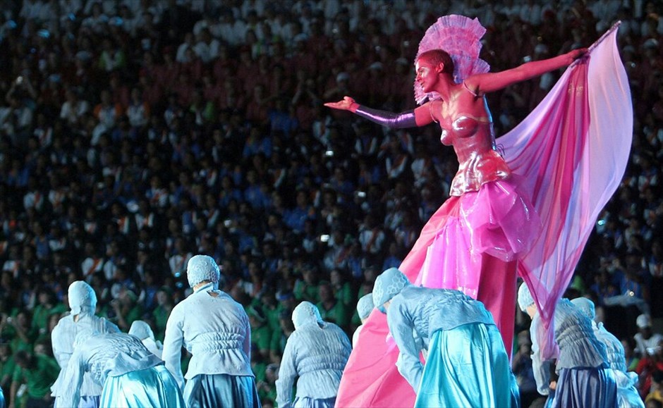 Στιγμές από την τελετή έναρξης των Special Olympics 2011 #10. 