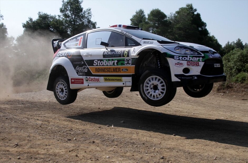 Στιγμές από το Ράλι Ακρόπολις 2011 #10. Mads Ostberg - Jonas Andersson (Ford Fiesta WRC).