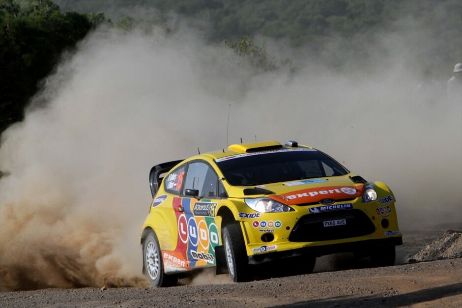 Στιγμές από το Ράλι Ακρόπολις 2011 #15. Henning Solberg - Ilka Minor (Ford Fiesta RS WRC).