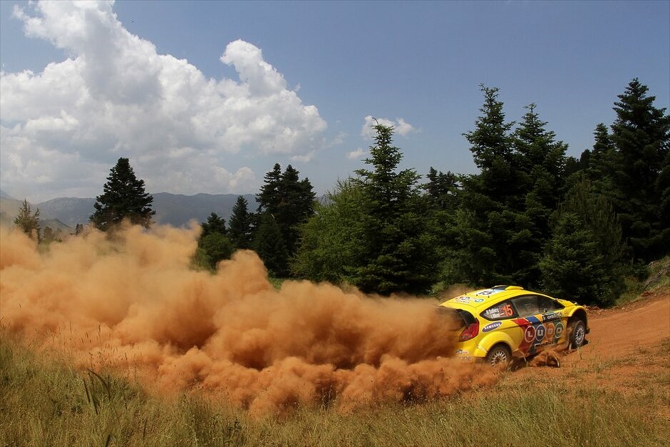 Στιγμές από το Ράλι Ακρόπολις 2011 #22. Henning Solberg - Ilka Minor (Ford Fiesta RS WRC).