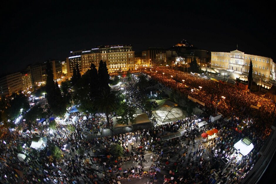Συνεχίζουν δυναμικά οι «Αγανακτισμένοι» #1. Αθήνα.