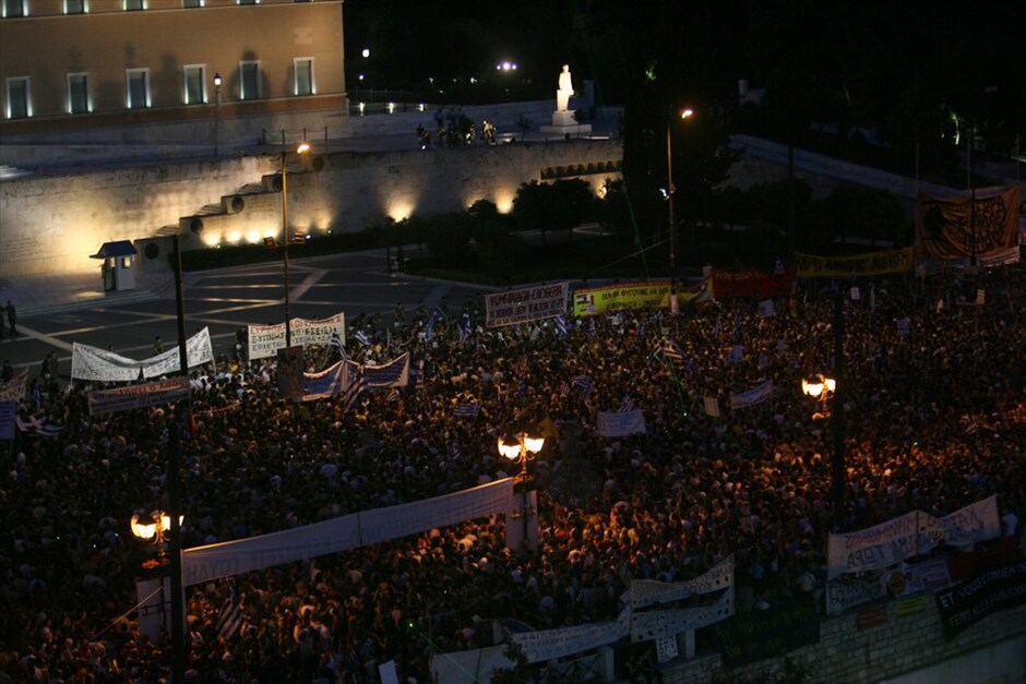 Συνεχίζουν δυναμικά οι «Αγανακτισμένοι» #7. Αθήνα.
