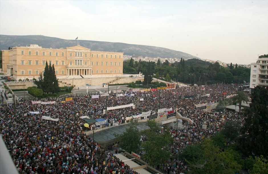 Συνεχίζουν δυναμικά οι «Αγανακτισμένοι» #19. Αθήνα.