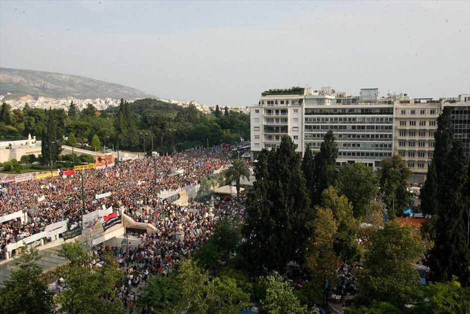 Συνεχίζουν δυναμικά οι «Αγανακτισμένοι» #20. Αθήνα.