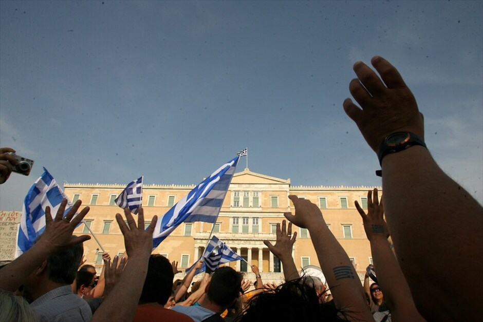 Συνεχίζουν δυναμικά οι «Αγανακτισμένοι» #24. Αθήνα.