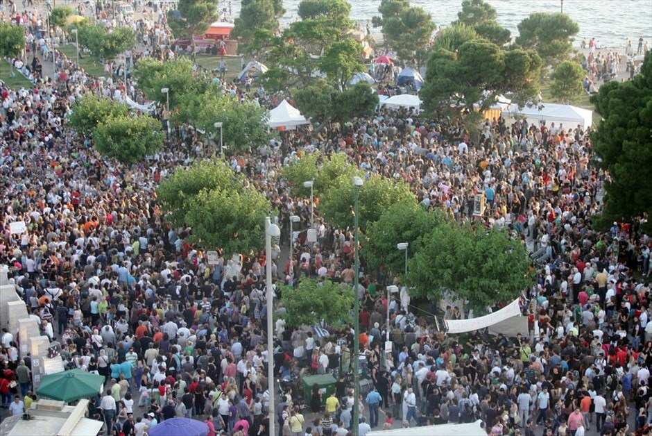 Συνεχίζουν δυναμικά οι «Αγανακτισμένοι» #31. Θεσσαλονίκη.