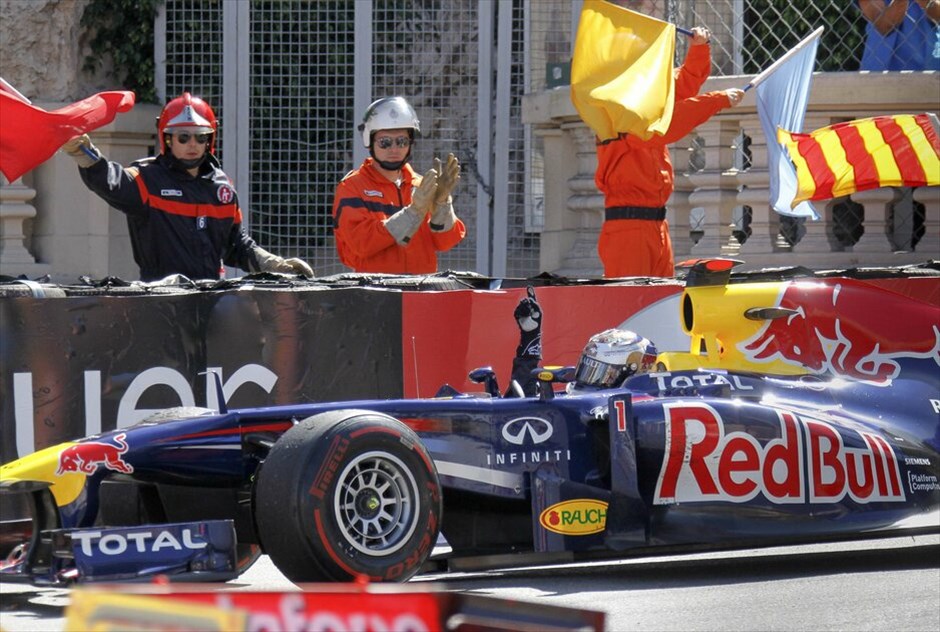F1: Στιγμές από το GP του Μονακό #7. Σεμπάστιαν Φέτελ.