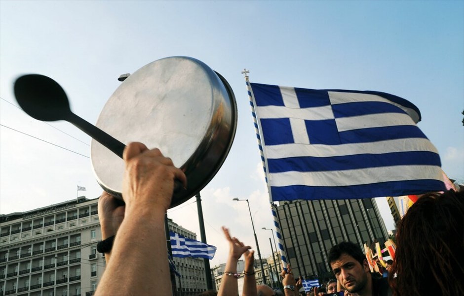 Συνεχίζουν οι «Αγανακτισμένοι» πολίτες #17. EUROKINISSI/