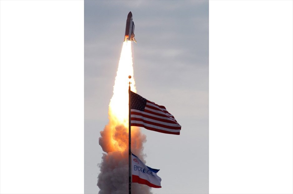 Εκτοξεύθηκε το διαστημικό λεωφορείο Endeavour  #10. REUTERS/JOE SKIPPER