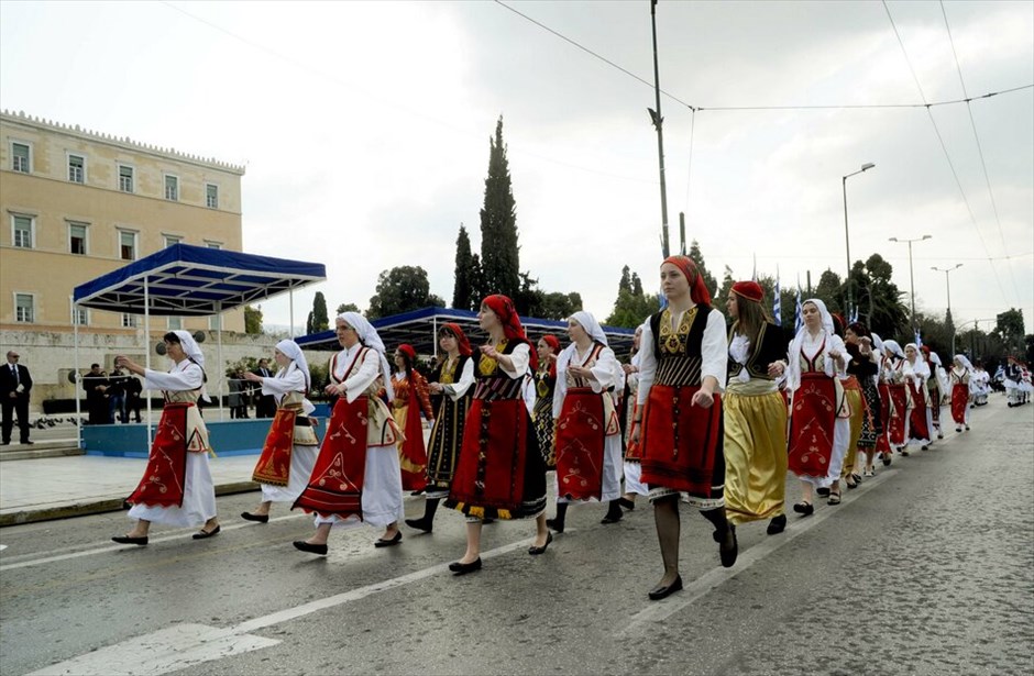 Μαθητική παρέλαση στο Σύνταγμα #10. EUROKINISSI/