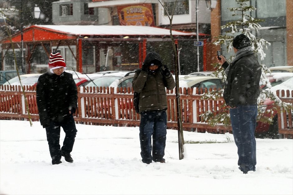 Χιονιάς σε όλη την χώρα #5. Σφοδρό κύμα κακοκαιρίας με έντονη χιονόπτωση πλήττει το τελευταίο 48ωρο την περιοχή της Αττικής. EUROKINISSI/PHASMA/ΘΑΝΑΣΗΣ ΔΗΜΟΠΟΥΛΟΣ