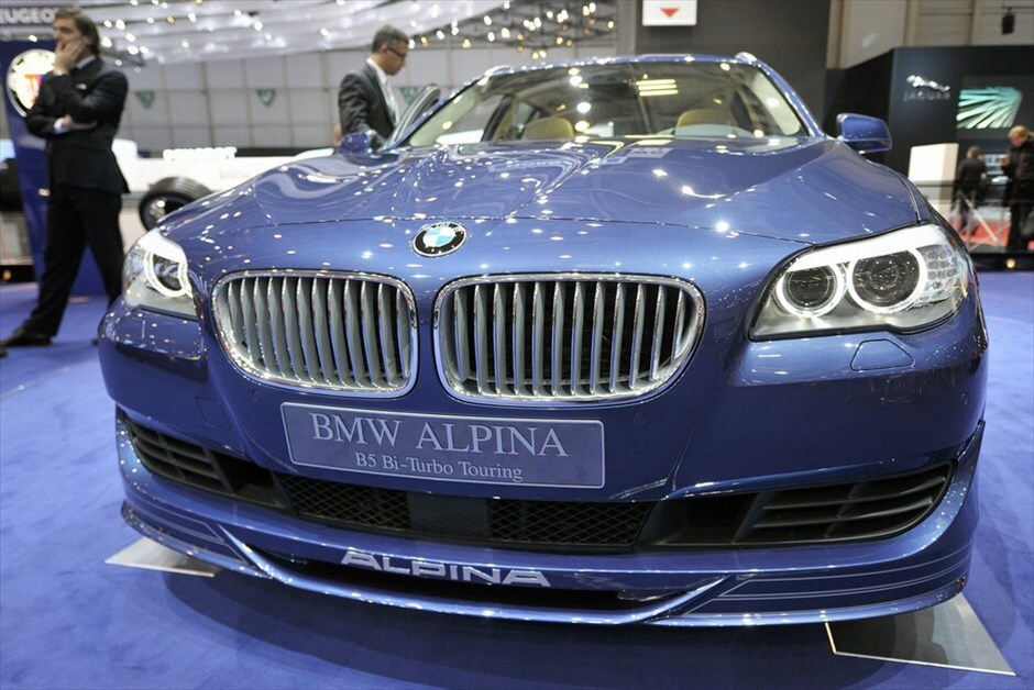 81ο Σαλόνι Αυτοκινήτου της Γενεύης #31. Η νέα Alpina B5 Bi-Turbo Touring με κινητήρα twin-turbo V8 4.4 λίτρων, απόδοσης 507 ίππων με 700 Nm ροπής και αυτόματο κιβώτιο οκτώ σχέσεων.