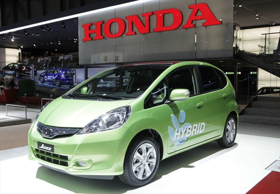 81ο Σαλόνι Αυτοκινήτου της Γενεύης #57. Η Honda εστίασε περισσότερο στη φιλική προς το περιβάλλον τεχνολογία παρουσιάζοντας μία υβριδική πλατφόρμα. Το νέο Jazz Hybrid εντάσσεται σε αυτή την φιλοσοφία.