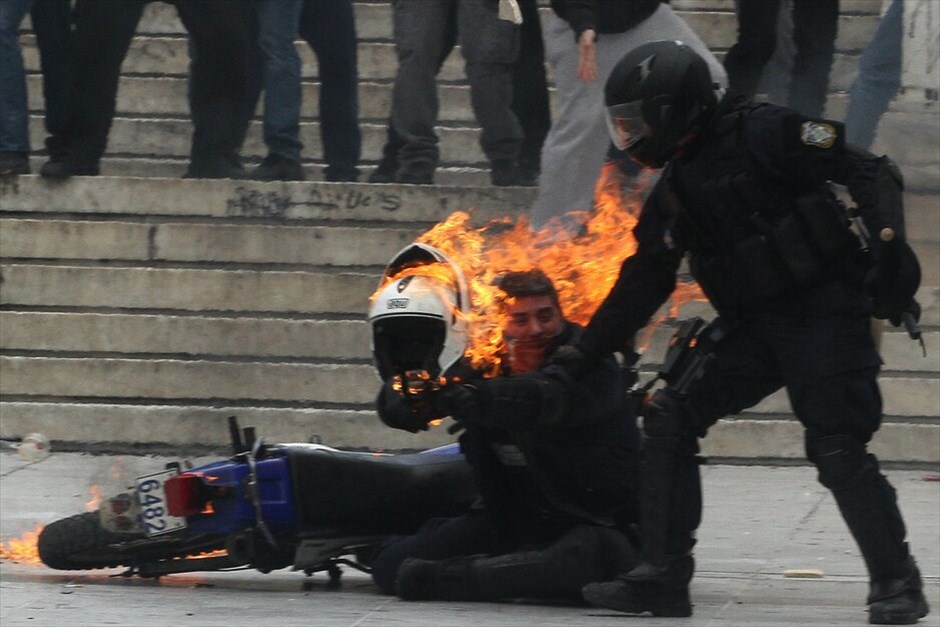 Επεισόδια στην πορεία #21. EUROKINISSI/