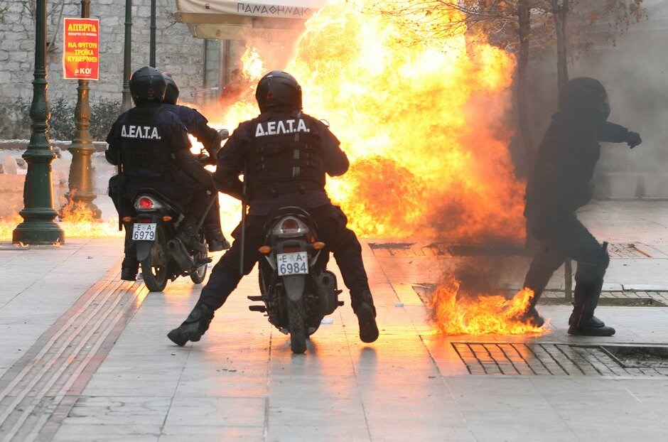 Επεισόδια στην πορεία #27. EUROKINISSI/