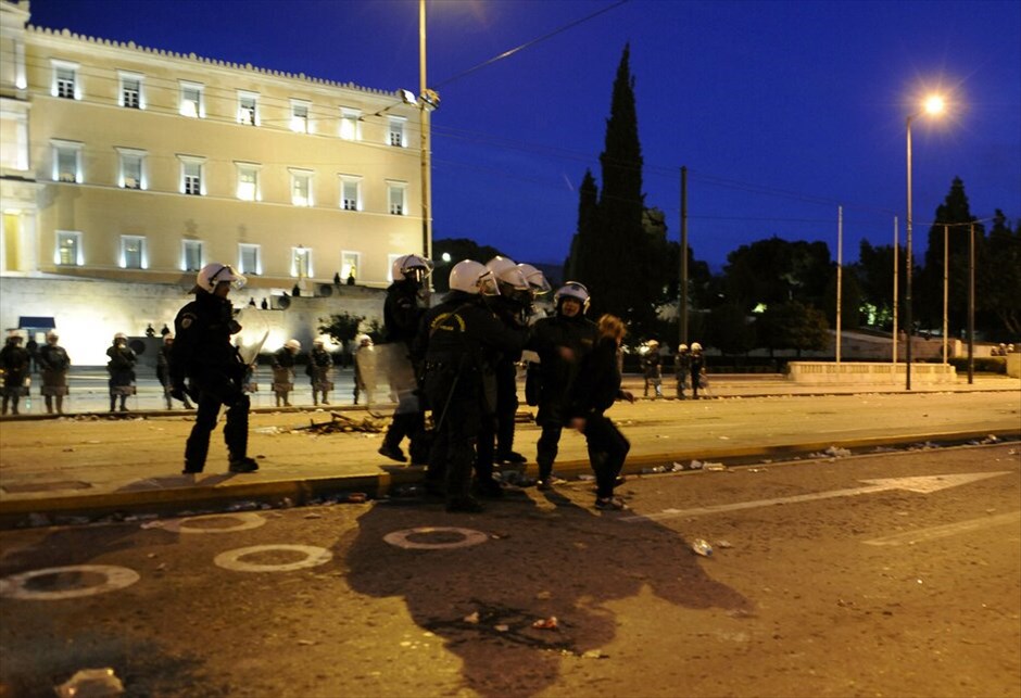 Επεισόδια στην πορεία #48. EUROKINISSI/