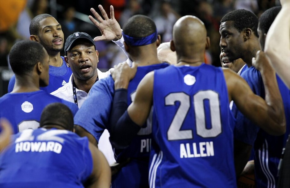 NBA: 60ό All Star Game #12. Η ομάδα της Ανατολής με προπονητή το Ντοκ Ρίβερς των Μπόστον Σέλτικς.