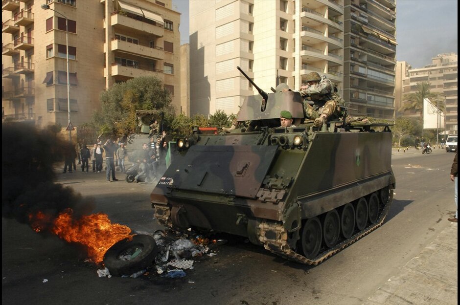 Πολιτική αναταραχή στο Λίβανο #14. Βυρηττός, 25/01/2011/