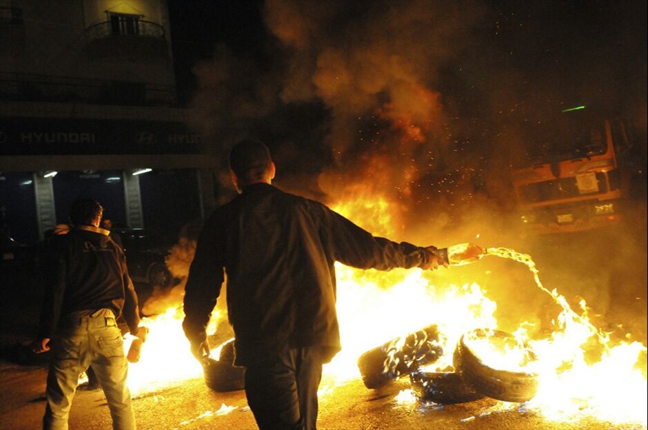 Πολιτική αναταραχή στο Λίβανο #17. Βυρηττός, 24/01/2011/