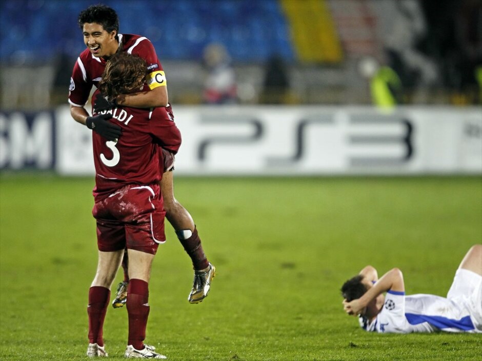 Champions League: Η πέμπτη αγωνιστική #27. Δ΄Ομιλος: Η Ρώσικη ομάδα εξασφάλισε έτσι τη συνέχεια της στο Europa League αλλά διατήρησε «ζωντανές» τις ελπίδες της για πρόκριση στους «16» του Τσάμπιονς Λιγκ.