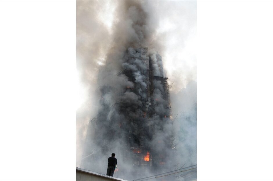 Κίνα: Φωτιά σε ουρανοξύστη #3. REUTERS/STRINGER