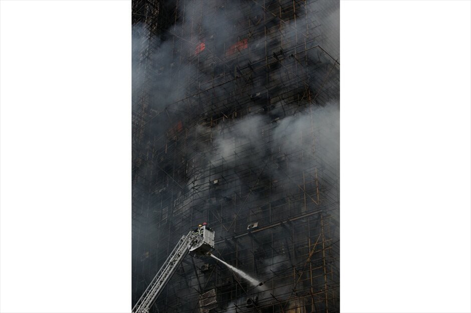Κίνα: Φωτιά σε ουρανοξύστη #7. REUTERS/ALY SONG