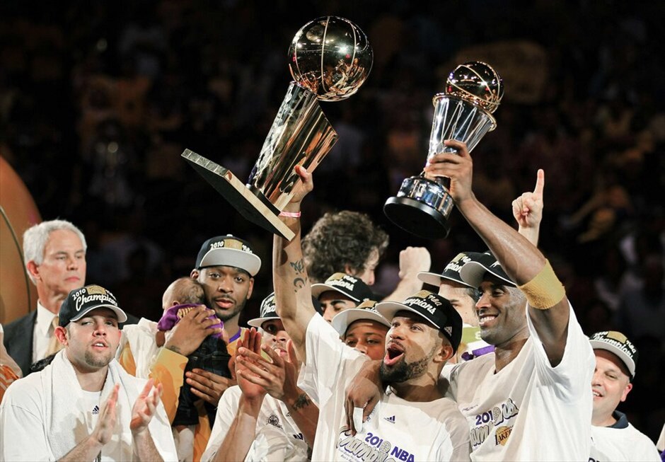 NBA: Πρωταθλητές οι Λέικερς #2. Οι Λος Αντζελες Λέικερς κατέκτησαν τον τίτλο στο πρωτάθλημα μπάσκετ του ΝΒΑ, καθώς σον έβδομο τελικό, επικράτησαν εντός έδρας με 83-79 των Μπόστον Σέλτικς και ολοκλήρωσαν την σειρά των αγώνων με 4-3 νίκες.