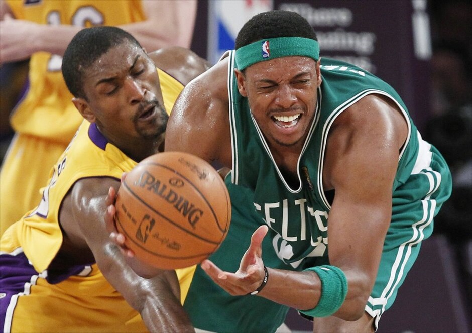 NBA: Πρωταθλητές οι Λέικερς #17. Οι Σέλτικς στηρίχθηκαν στην πολύ δεμένη άμυνά τους. Σημαντική ήταν η απουσία του Κέντρικ Πέρκινς.