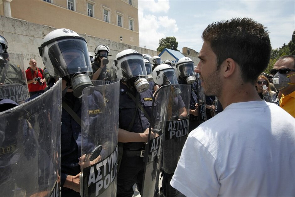 Πορείες ΓΣΕΕ, ΑΔΕΔΥ και ΠΑΜΕ στο κέντρο της Αθήνας #4. 