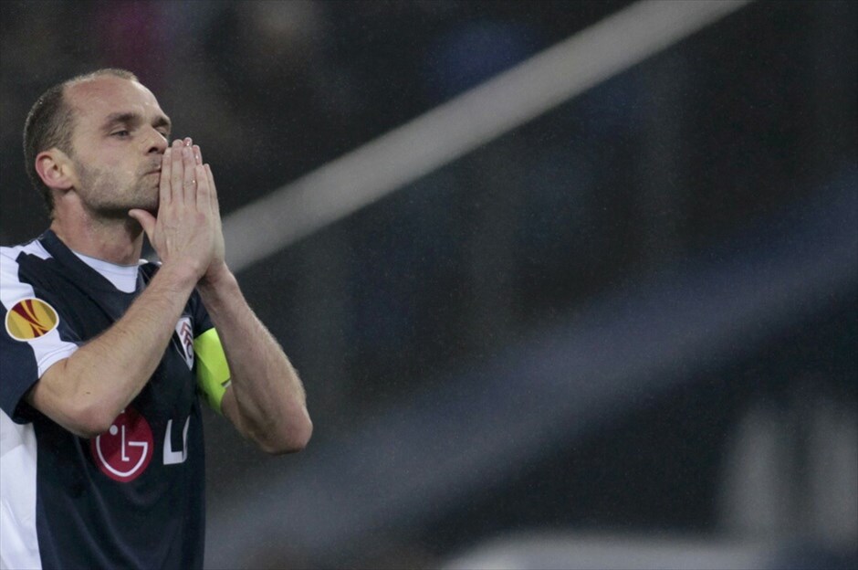 Ο τελικός του Europa League #15. Ο Danny Murphy της Φούλαμ αντιδρά μετά από μια χαμένη ευκαιρία. | Φωτογραφίες: