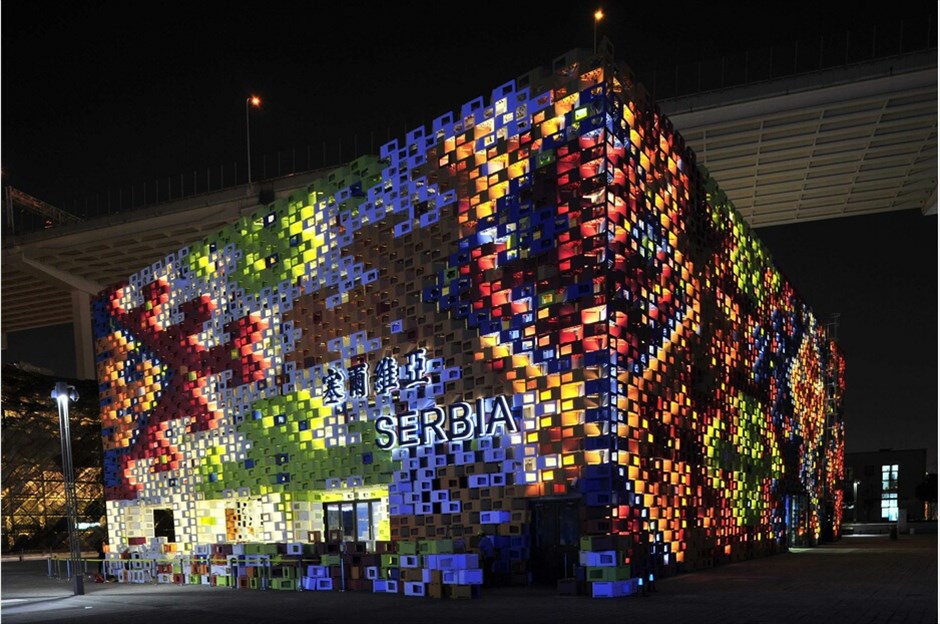 World Expo 2010: «Καλύτερη πόλη, καλύτερη ζωή» #11. Το περίπτερο της Σερβίας. | Φωτογραφίες: