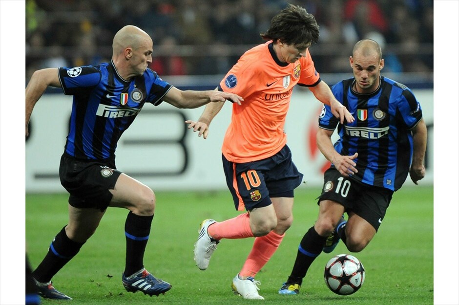 Champions League: Iντερ-Μπαρτσελόνα 3-1 #1. Φωτογραφίες: REUTERS, EPA