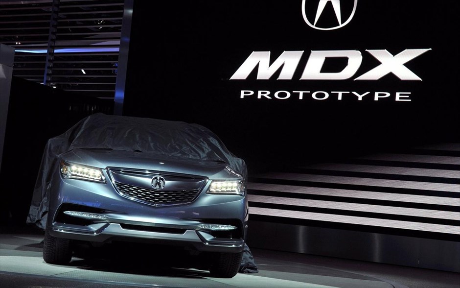 Detroit 2013 - Acura MDX #1. Πρωτότυπο MDX από την Acura που δίνει μια πρώτη άποψη της έκδοσης παραγωγής, η οποία θα κυκλοφορήσει μέσα στο 2013.