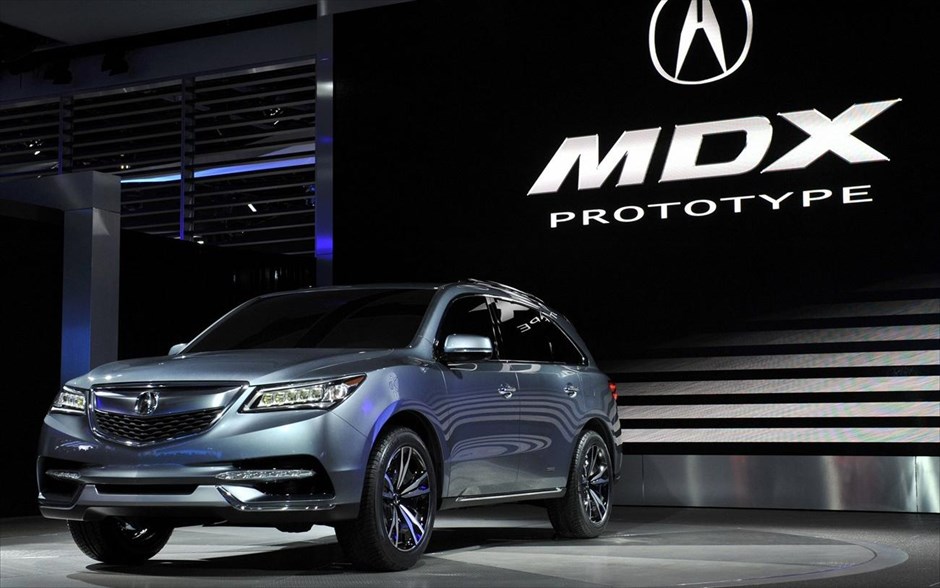 Detroit 2013 - Acura MDX #2. Πρωτότυπο MDX από την Acura που δίνει μια πρώτη άποψη της έκδοσης παραγωγής, η οποία θα κυκλοφορήσει μέσα στο 2013.