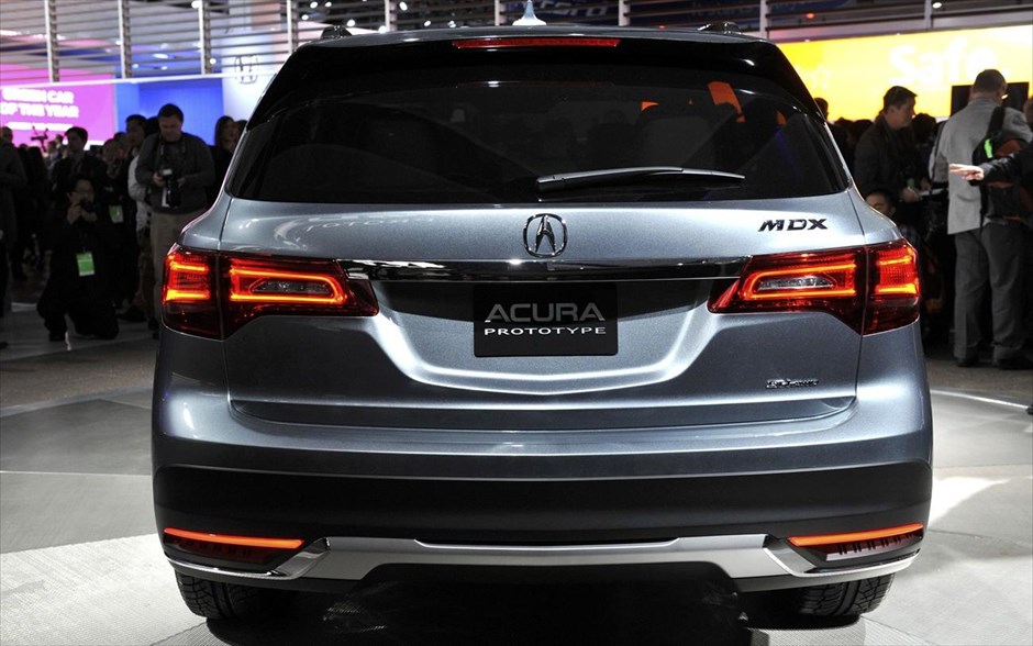 Detroit 2013 - Acura MDX #3. Πρωτότυπο MDX από την Acura που δίνει μια πρώτη άποψη της έκδοσης παραγωγής, η οποία θα κυκλοφορήσει μέσα στο 2013.